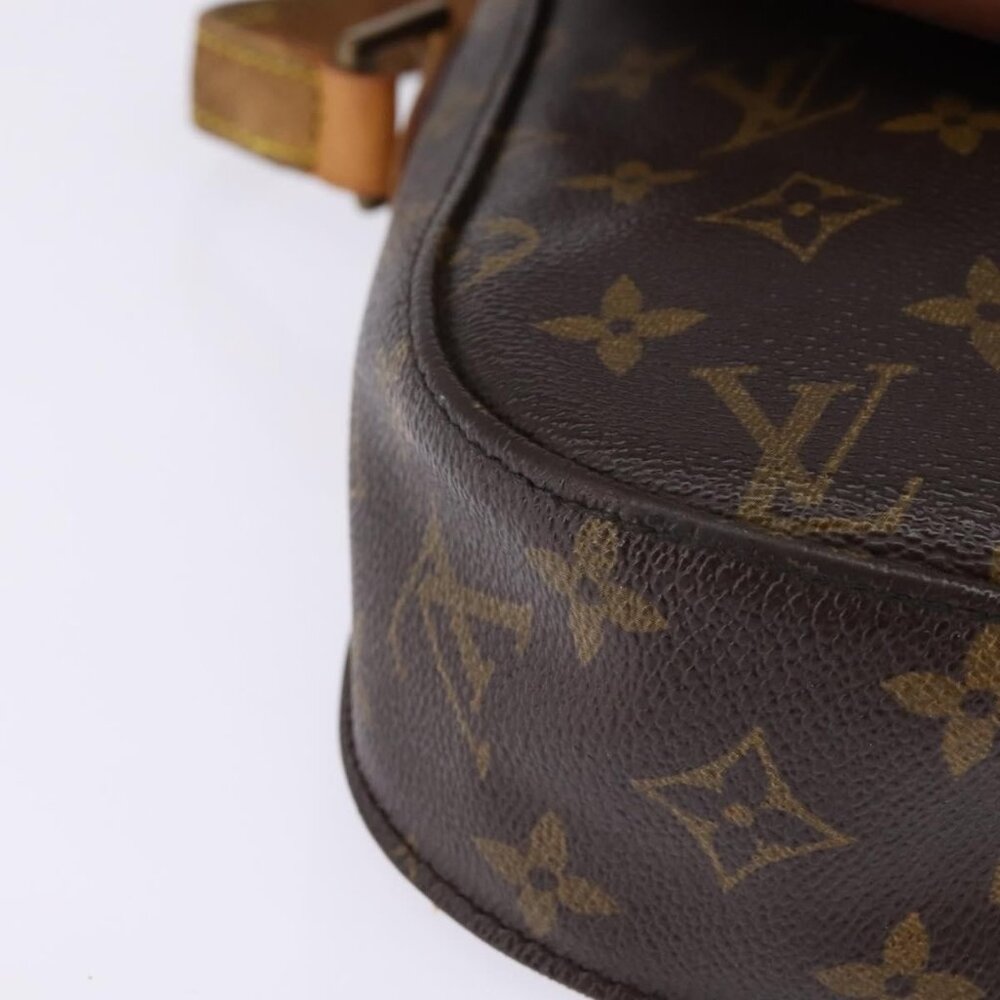 Authentic LOUIS VUITTON Monogram Saint Cloud GM Shoulder Bag M51242 LV - Picture 8 of 16